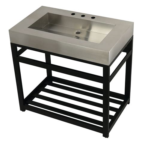 stainless steel bathroom sink cabinet|stainless steel sinks near me.